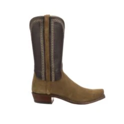 N1679.73 Lucchese Bootmaker Men's SUTTON Espresso Suede Boot -Western Store Sutton 1.4