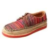 WCL0008 Twisted X Women’s Driving Moc Loafer – Weave/Red Multi -Western Store WCL0008 AG 510x700 510x700 1