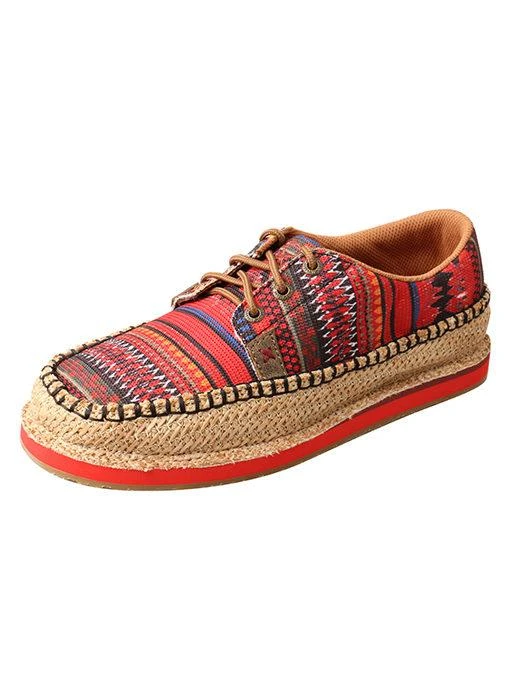 WCL0008 Twisted X Women’s Driving Moc Loafer – Weave/Red Multi 3 WCL0008 Twisted X Women’s Driving Moc Loafer – Weave/Red Multi