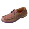 WDM0025 Twisted X Women’s Driving Moccasins – Bomber/Purple -Western Store WDM0025 AG 510x700 2