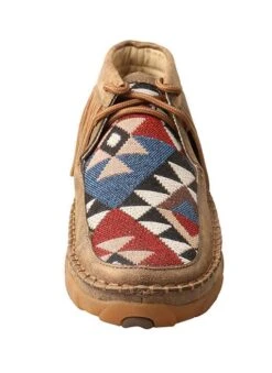 WDM0090 Twisted X Women’s Driving Moccasins – Bomber/Multi Pattern Casual Shoe -Western Store WDM0090 FR 510x700 1