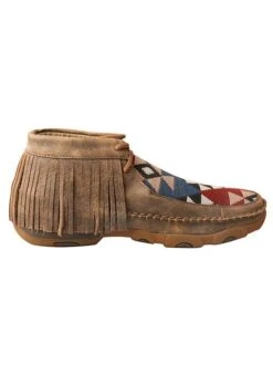 WDM0090 Twisted X Women’s Driving Moccasins – Bomber/Multi Pattern Casual Shoe -Western Store WDM0090 RT 510x700 1