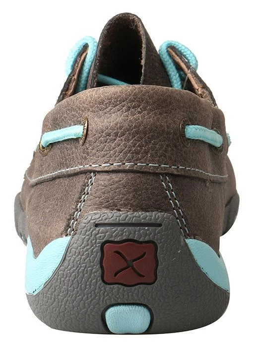 WDM0098 Twisted X Women’s Driving Moccasins – Grey/Light Blue 4 WDM0098 Twisted X Women’s Driving Moccasins – Grey/Light Blue - Image 2