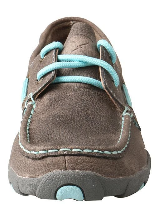 WDM0098 Twisted X Women’s Driving Moccasins – Grey/Light Blue 6 WDM0098 Twisted X Women’s Driving Moccasins – Grey/Light Blue - Image 4