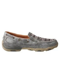 WDMS012 Twisted X Women’s Slip-On Driving Moccasins – Grey/Multi -Western Store WDMS012 RT 510x700 1
