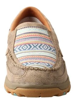WXC0008 Twisted X Women's Boat Shoe Driving Moc With CellStretch® Dusty Tan/Multi -Western Store WXC0008 FR 510x700 faba32f1 fa6f 41f5 8468 3b1eb6fff797