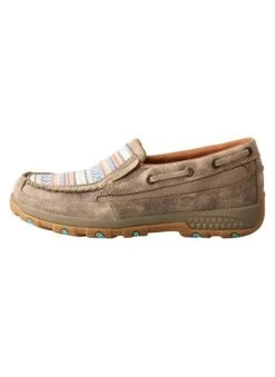 WXC0008 Twisted X Women's Boat Shoe Driving Moc With CellStretch® Dusty Tan/Multi -Western Store WXC0008 LT 510x700 231544bb 8b35 4b24 82ad 224b29a6c268
