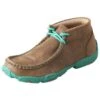 YDM0017 Twisted X Kid’s Driving Moccasins – Bomber/Turquoise -Western Store YDM0017