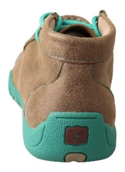 YDM0017 Twisted X Kid’s Driving Moccasins – Bomber/Turquoise -Western Store YDM0017 5
