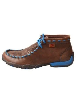 YDM0027 Twisted X Kid’s Driving Moccasins – Brown/Blue -Western Store YDM0027 LT 510x700 48b306fa b02b 425a b296 43a6fe60fd9c