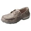 YDM0039 Twisted X Kid’s Driving Moccasins – Grey -Western Store YDM0039 AG 510x700 1 510x700 1