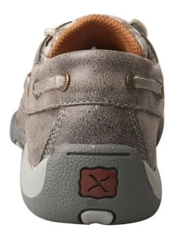 YDM0039 Twisted X Kid’s Driving Moccasins – Grey -Western Store YDM0039 BK 510x700 1