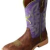 YHY0004 Twisted X Kid’s Hooey Boot – Brown Shoulder/Purple 1 YHY0004 Twisted X Kid’s Hooey Boot – Brown Shoulder/Purple -Western Store YHY0004 AG 510x700 72dpi 1