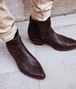 TWBM027-4 Tumbleweed Boots Men's Dylan Brown Suede Short Boot -Western Store YLANBROWN5