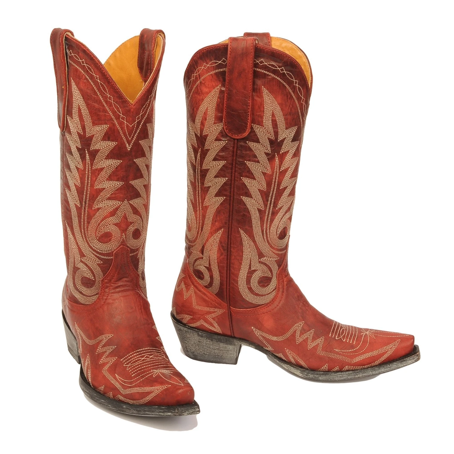 L175-262 Old Gringo Women's NEVADA Red Snip Toe Boot 4 L175-262 Old Gringo Women's NEVADA Red Snip Toe Boot - Image 2