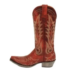 L175-262 Old Gringo Women's NEVADA Red Snip Toe Boot 11 L175-262 Old Gringo Women's NEVADA Red Snip Toe Boot -Western Store dsc 0673