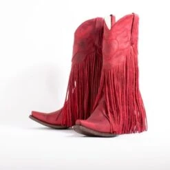 Junk Gypsy By Lane Fringe Boots