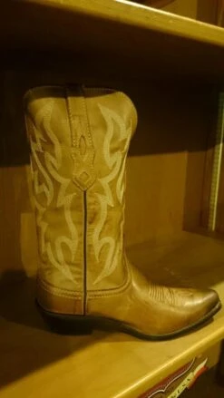 NL1604 Nocona Boots Women's LANTANA BROWN British Tan Deertanned Cow Boot -Western Store fd0ff5544d5b5cf300b57ab830791900