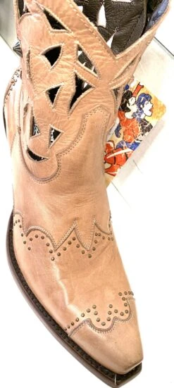 YBL370-3 Yippee Ki Yay By Old Gringo Women's DEVA Taupe / Tan Bootie -Western Store image 04b5c54e de3b 4159 baef 54db27b76339