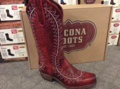 NL5033 Nocona Boots Women's VAIL RED 13" Top Goat Boot -Western Store image 04fa7d31 760e 48ad 85cc 63c70a32f2cd