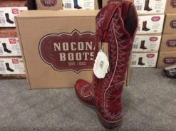 NL5033 Nocona Boots Women's VAIL RED 13" Top Goat Boot -Western Store image 4fc7fa05 c324 4537 865a 0b5e4e1373a5