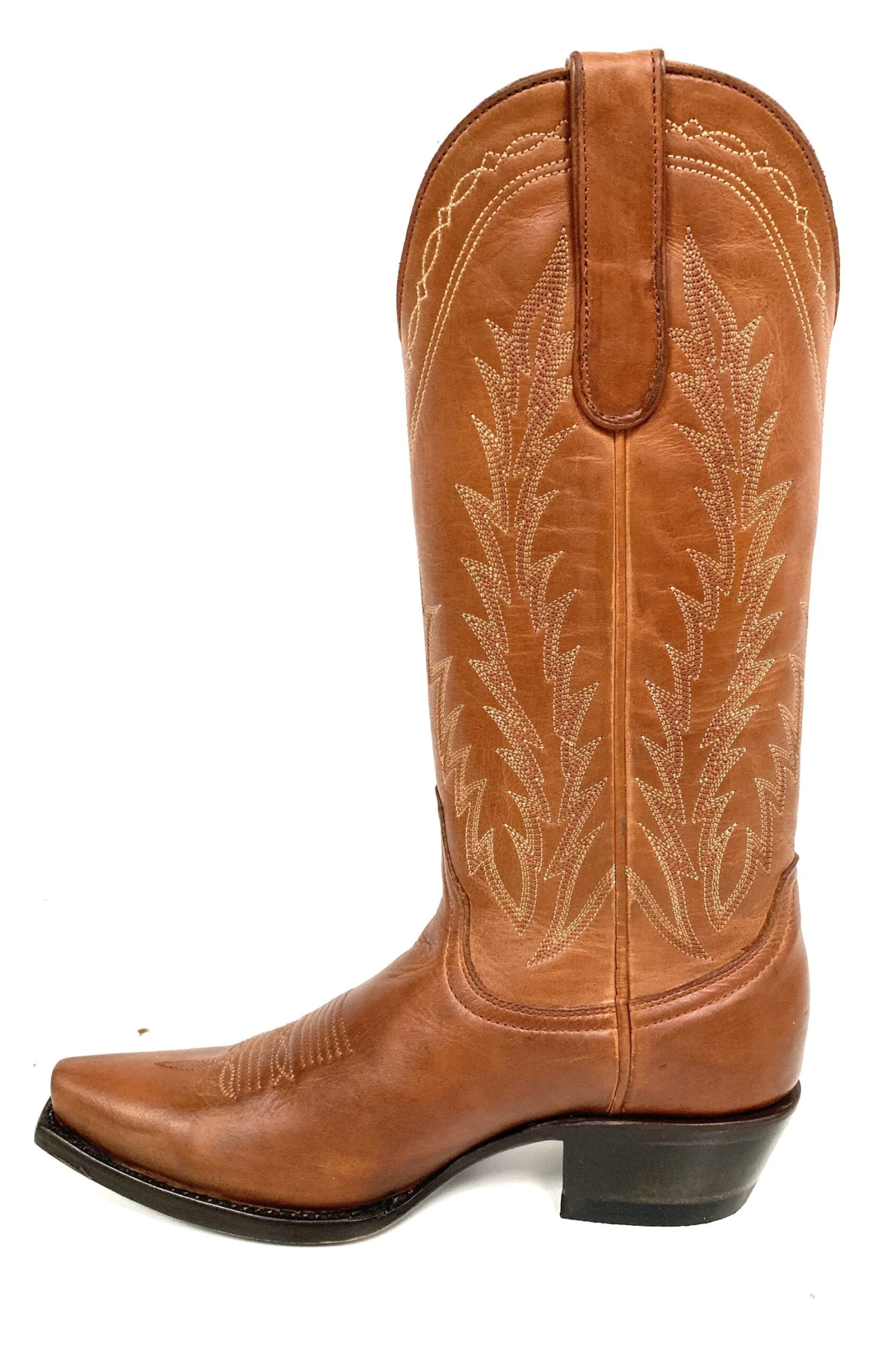 NOL012-2 Old Boot Factory Women's ALOYSIA Sugar Brass Brown Boot 8 NOL012-2 Old Boot Factory Women's ALOYSIA Sugar Brass Brown Boot - Image 6