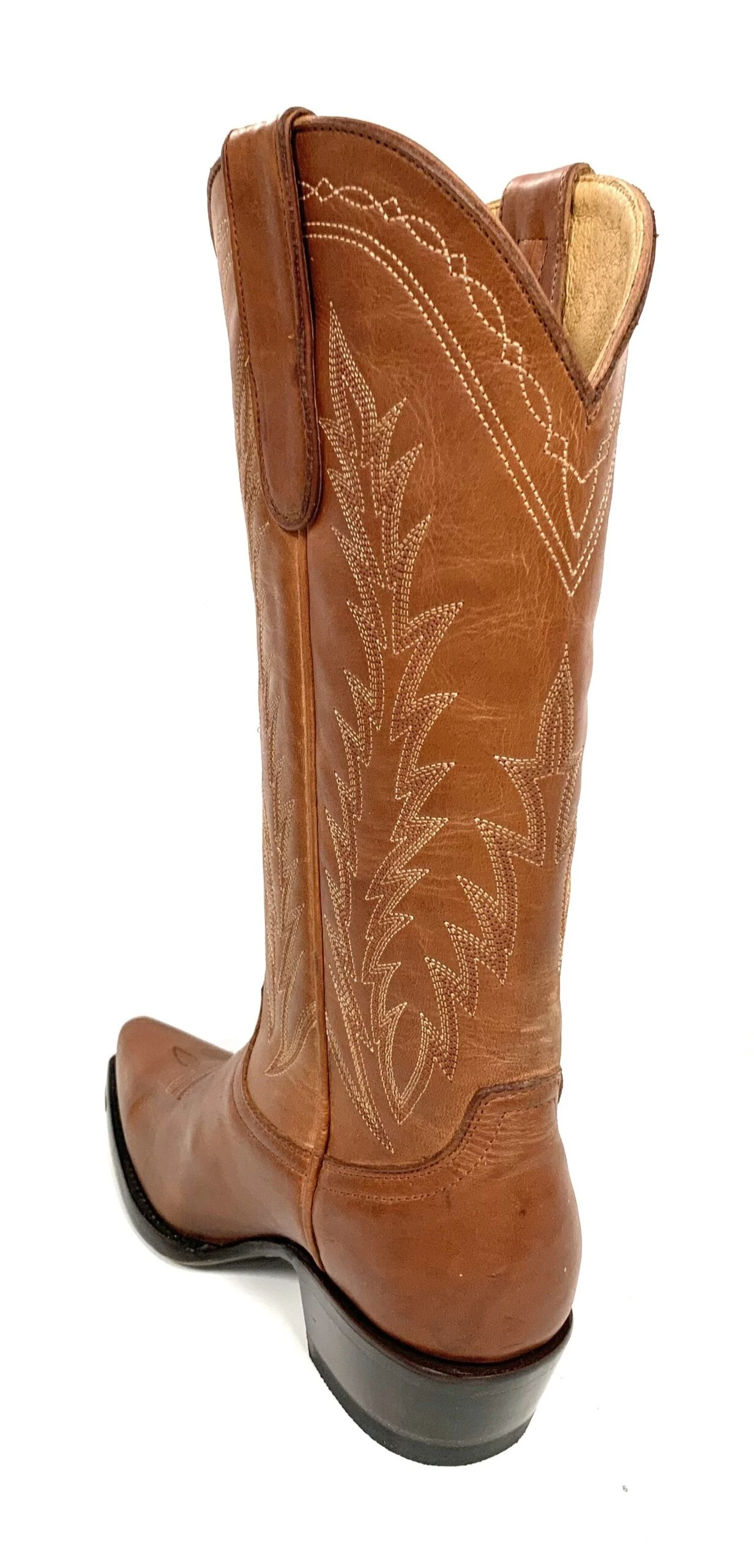 NOL012-2 Old Boot Factory Women's ALOYSIA Sugar Brass Brown Boot 10 NOL012-2 Old Boot Factory Women's ALOYSIA Sugar Brass Brown Boot - Image 8