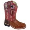3752 Smoky Mountain Boots CHEYENNE Boys Childrens And Toddlers Full Quill Ostrich Print Square Toe 1 3752 Smoky Mountain Boots CHEYENNE Boys Childrens And Toddlers Full Quill Ostrich Print Square Toe -Western Store images 3
