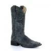 Corral Boots L5252 Circle G Women's Black Grey Square Toe Boot -Western Store l5252