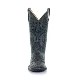 Corral Boots L5252 Circle G Women's Black Grey Square Toe Boot -Western Store l5252 3