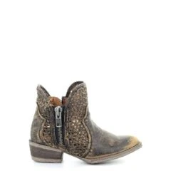 Q5021 Circle G By Corral Boots Women's URBAN Cutout Short Bootie